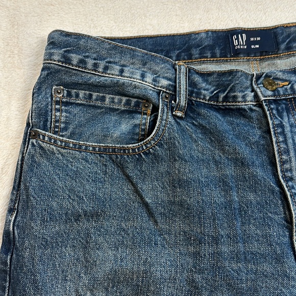 👖Gap Distressed Slim fit 36x30 - Picture 5 of 9